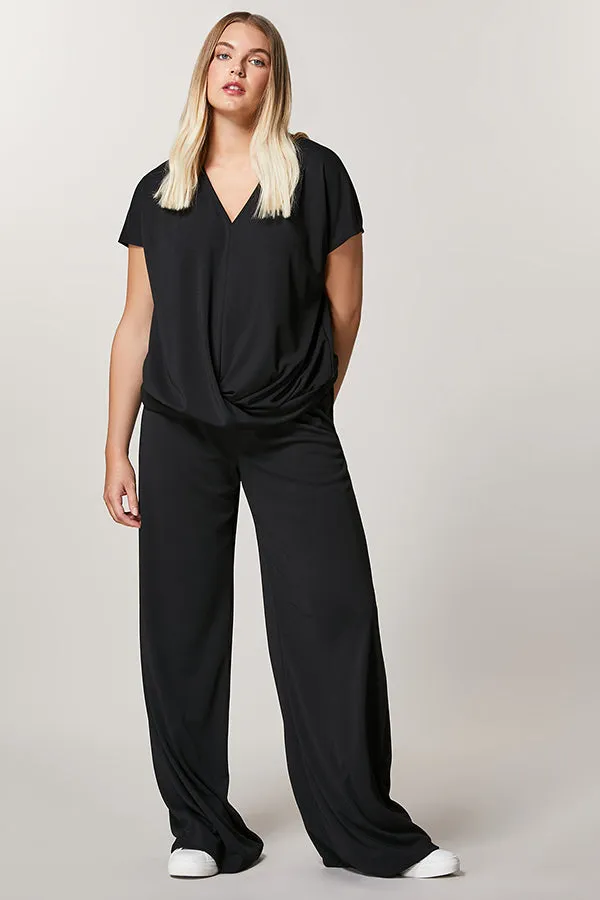 Persona (by Marina Rinaldi) OLIVO INTERLOCK JERSEY TROUSERS