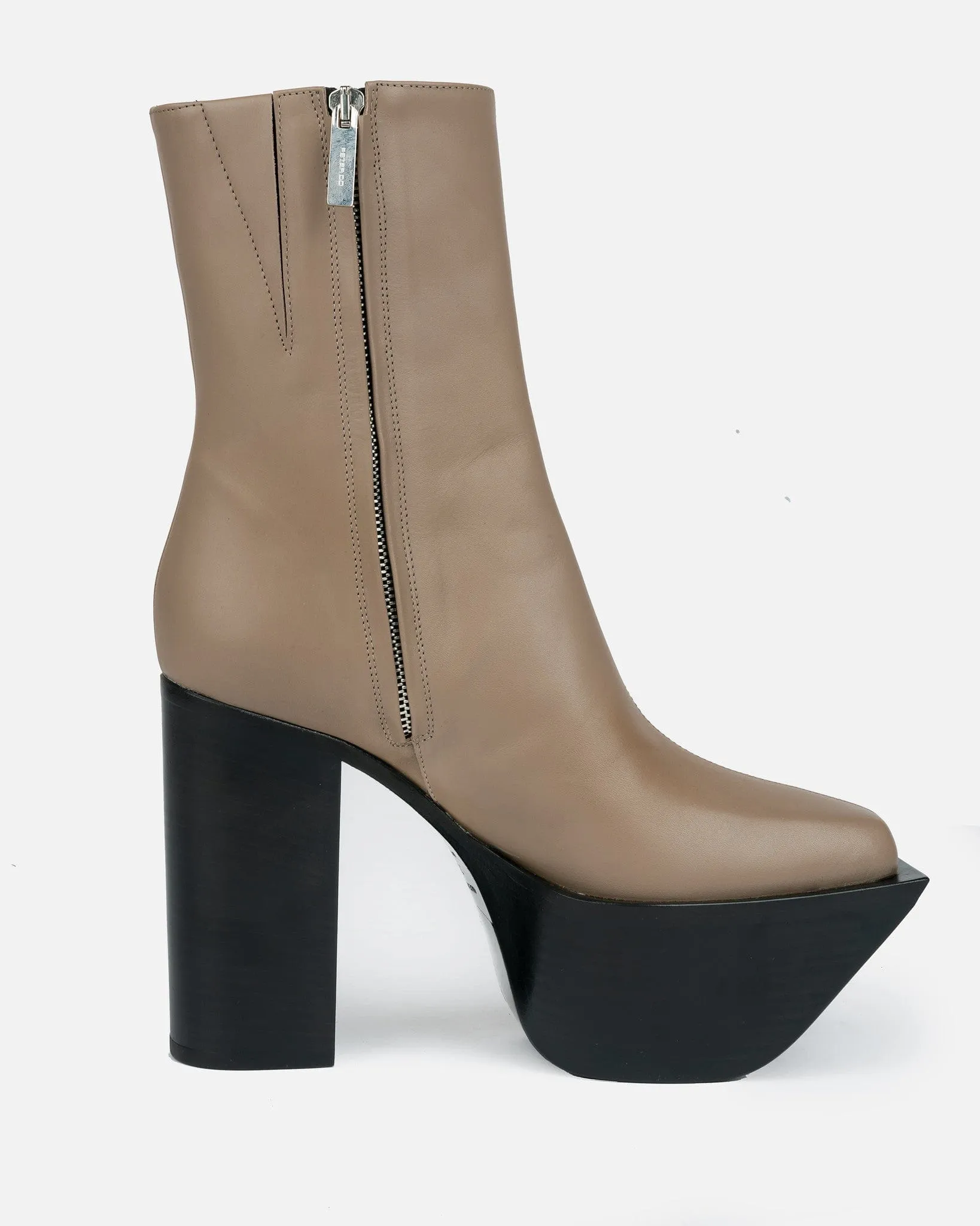 Peter Do Everyday Platform Boot in Warm Grey