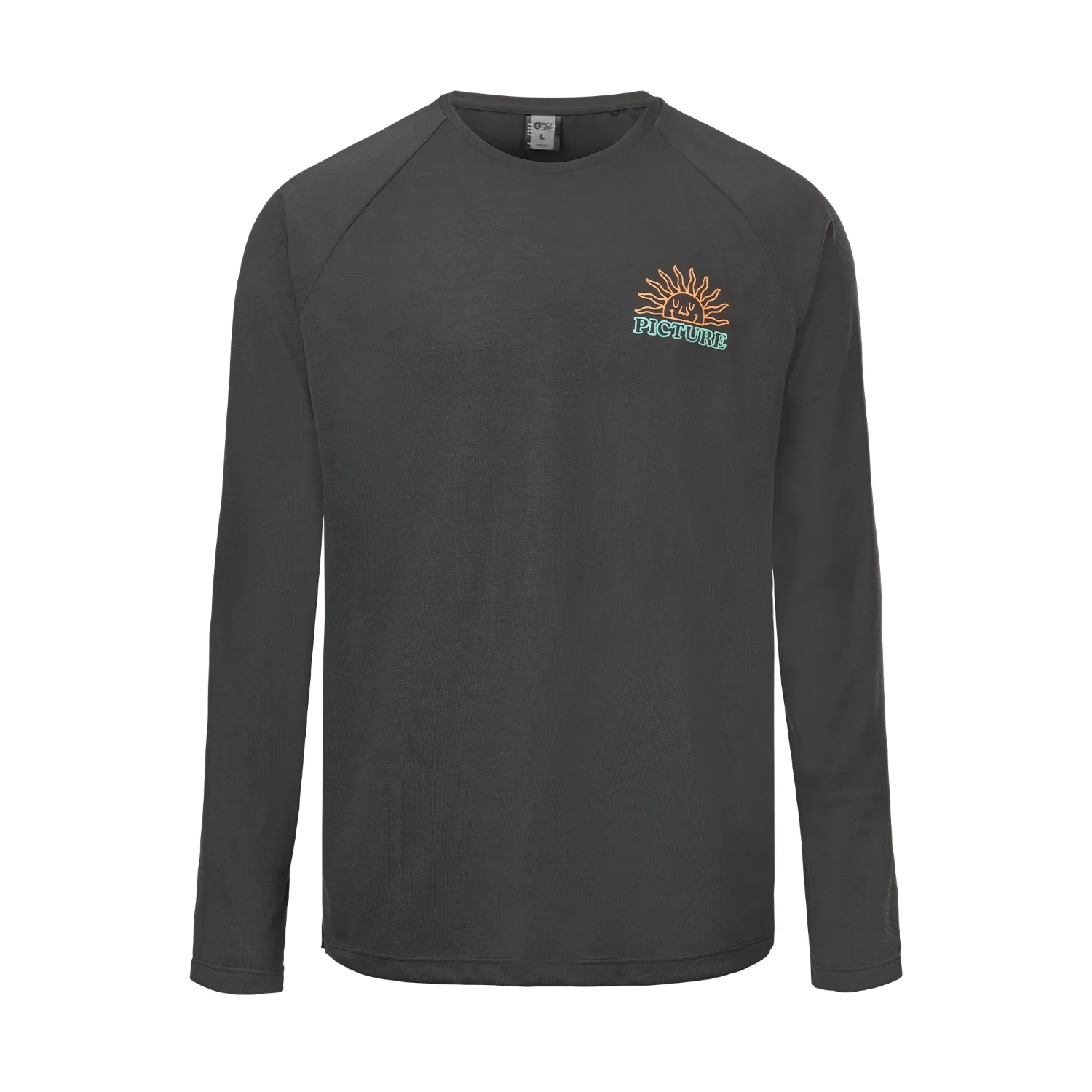 Picture Timont Black Long Sleeve Rash Vest