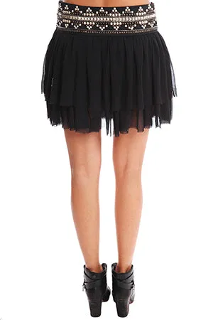 Pierre Balmain Black Skirt