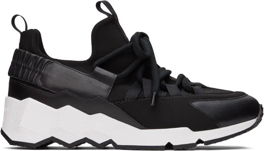 Pierre Hardy Black Trek Comet Sneakers