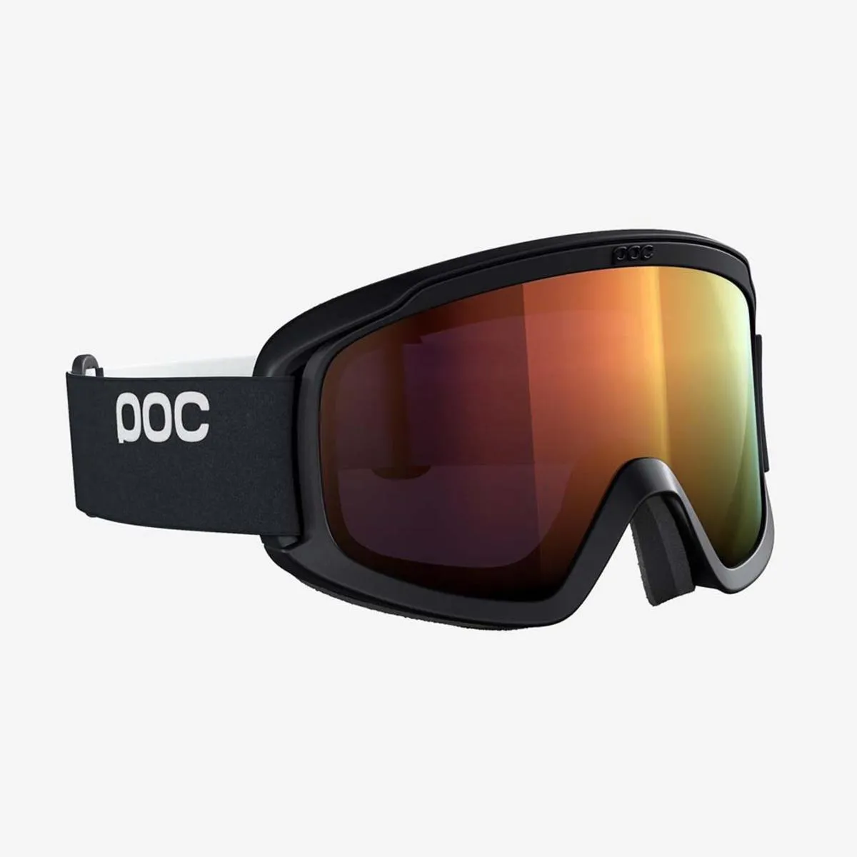 POC Opsin Clarity Goggles Spektris Orange Lens - Uranium Black Frame