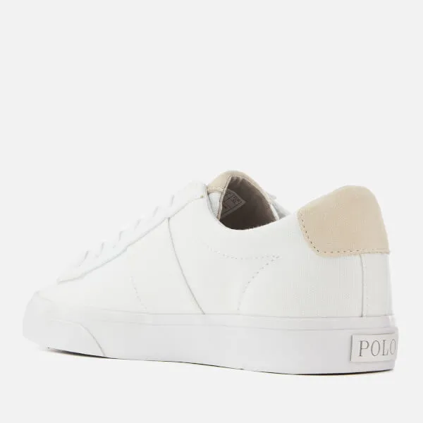 Polo Ralph Lauren Men's Sayer Canvas Low Top Trainers - White