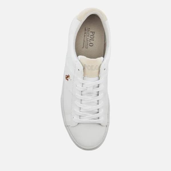 Polo Ralph Lauren Men's Sayer Canvas Low Top Trainers - White