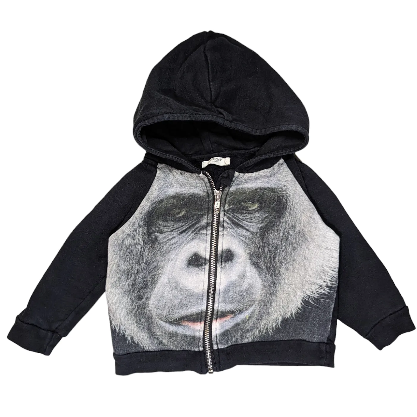 POPUPSHOP Gorilla Full Zip Hoodie