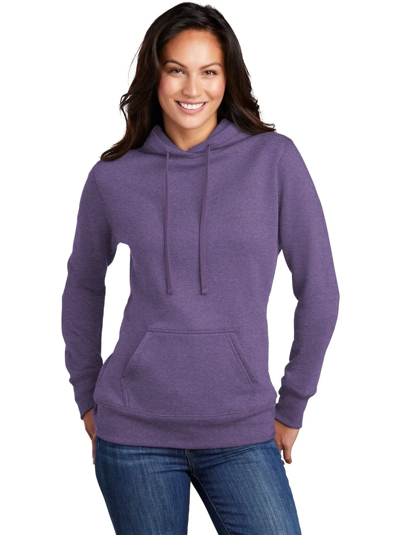 Port & Company Ladies Core Fleece Pullover Hooded Sweatshirt