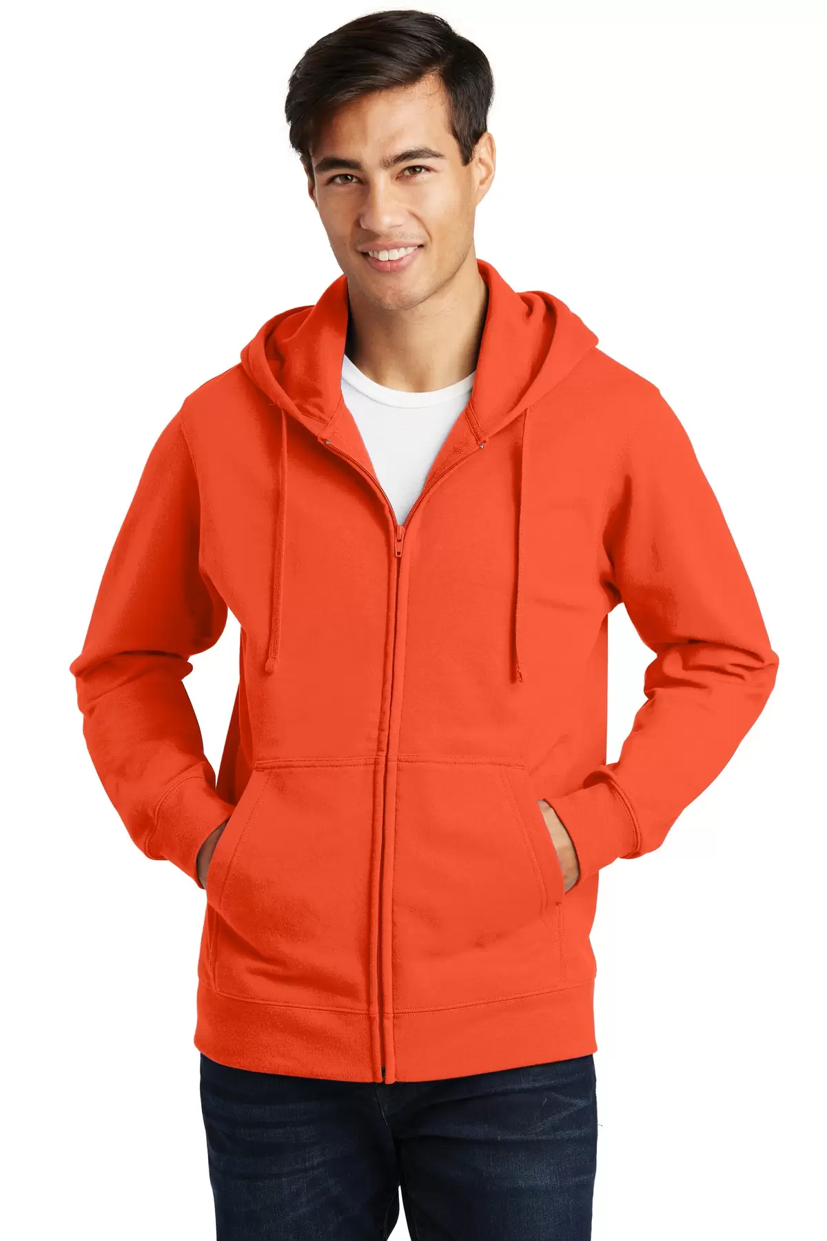 Port & Company PC850ZH Fan Favorite Fleece Full-Zip Hooded Sweatshirt SKU: PC850ZH