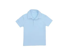 Powder Blue Stripe Gulfport Polo