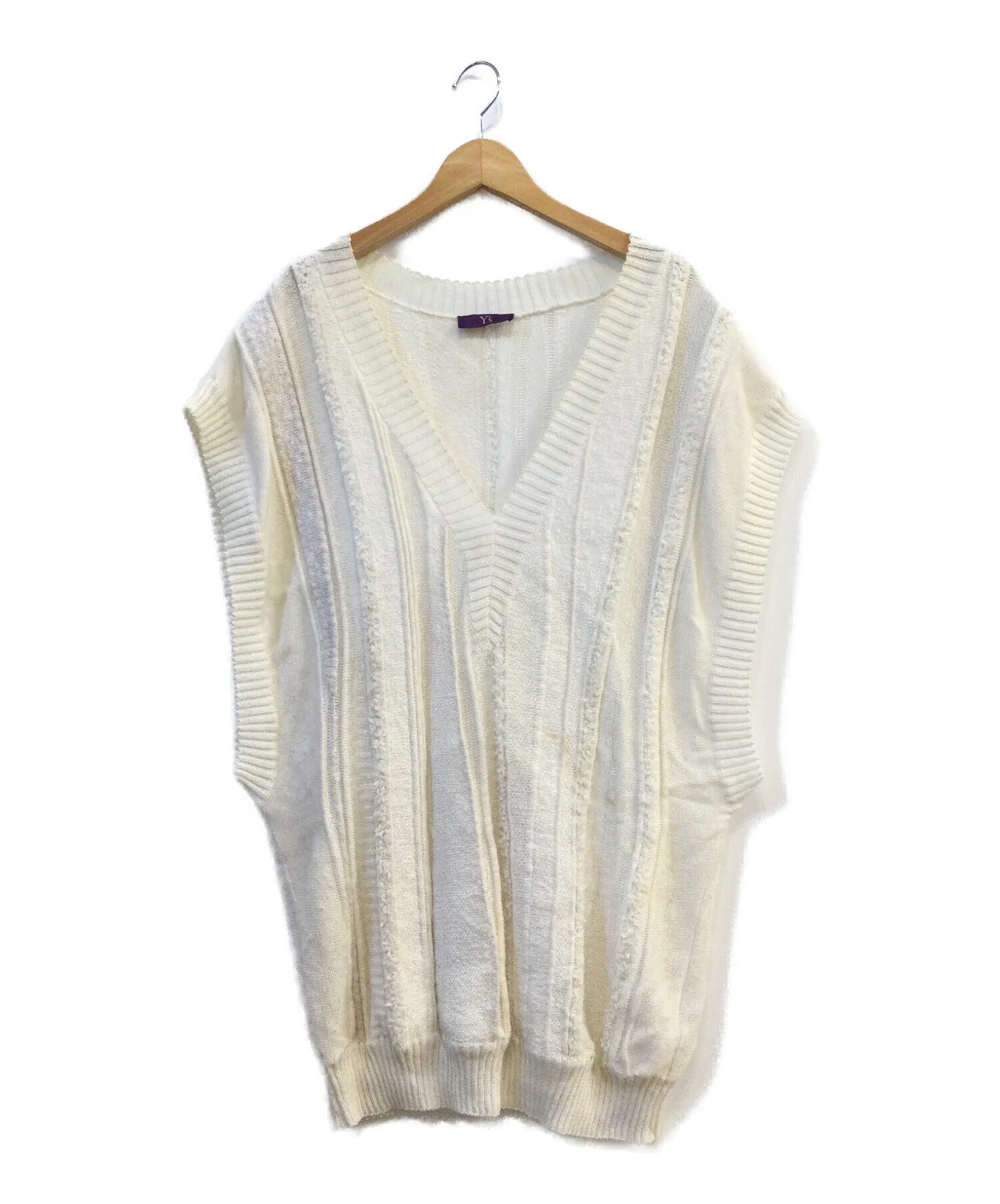 [Pre-owned] Y's Cotton Vest YH-K42-043