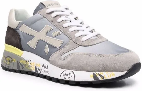 Premiata Mick colour-block sneakers Grey