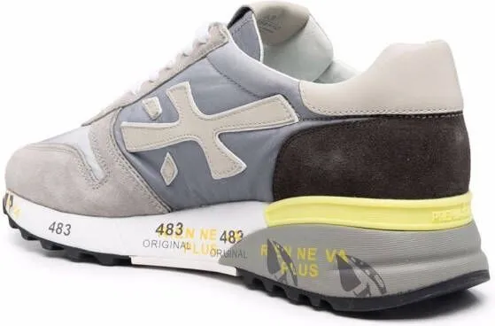 Premiata Mick colour-block sneakers Grey