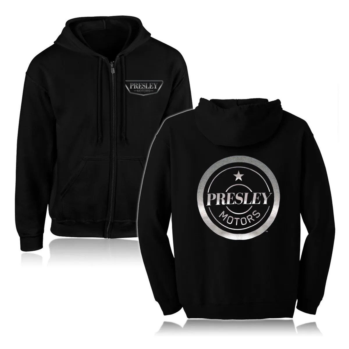 Presley Motors Zip Hoodie