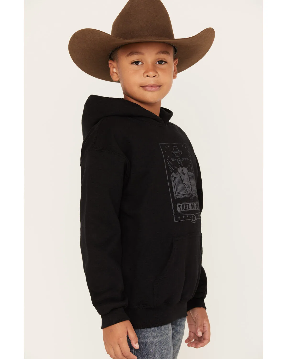 Product Name:  Cody James Boys' Fleece Take No Bull Hooded Sweatshirt