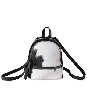 Product Name:  Trinity Ranch Women's Hairon Cowhide Mini Backpack