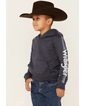 Product Name:  Wrangler Infant Boys' Long Sleeve Logo Fleece Hoodie