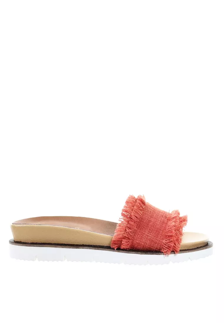 PRODUIT PARFAIT Color tassel strap comfort slipper