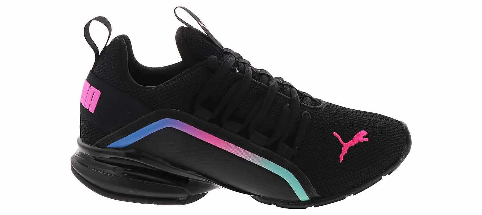 Puma Axelion Mesh Fade Junior Girls’ Athletic Shoe