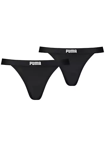 Puma Pack of 2 String Tanga Briefs