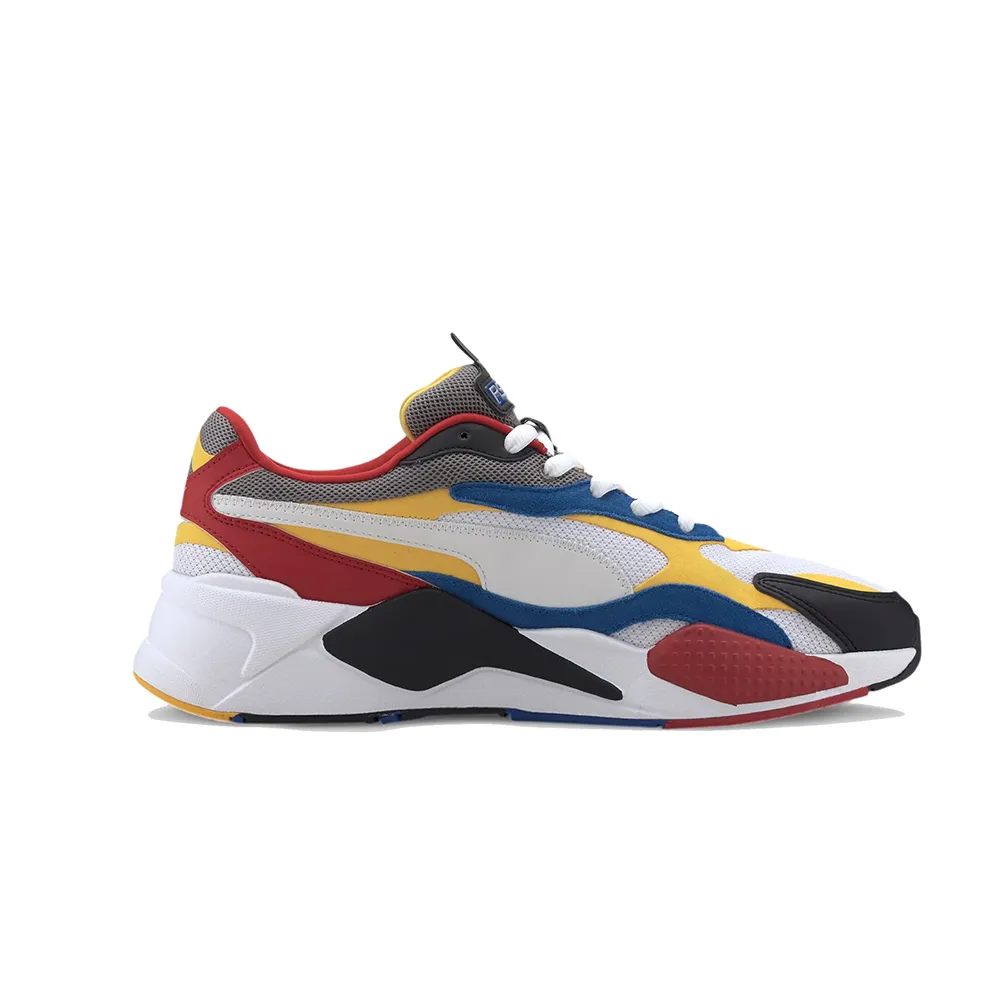 Puma RS-X3 Puzzle Man Sneakers White-Spectra Yellow-Black 371570-04