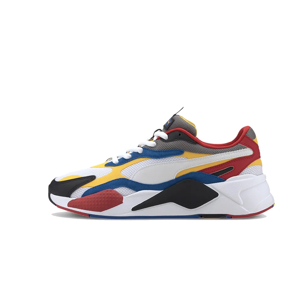 Puma RS-X3 Puzzle Man Sneakers White-Spectra Yellow-Black 371570-04