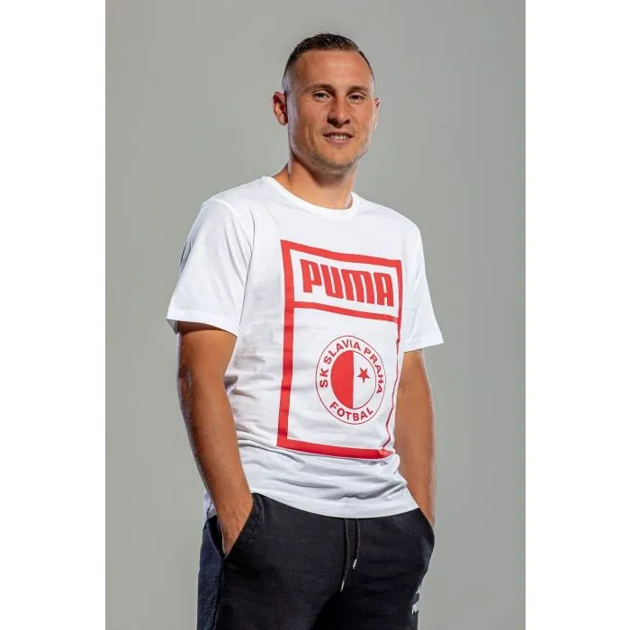 Puma SLAVIA PRAGUE GRAPHIC TEE