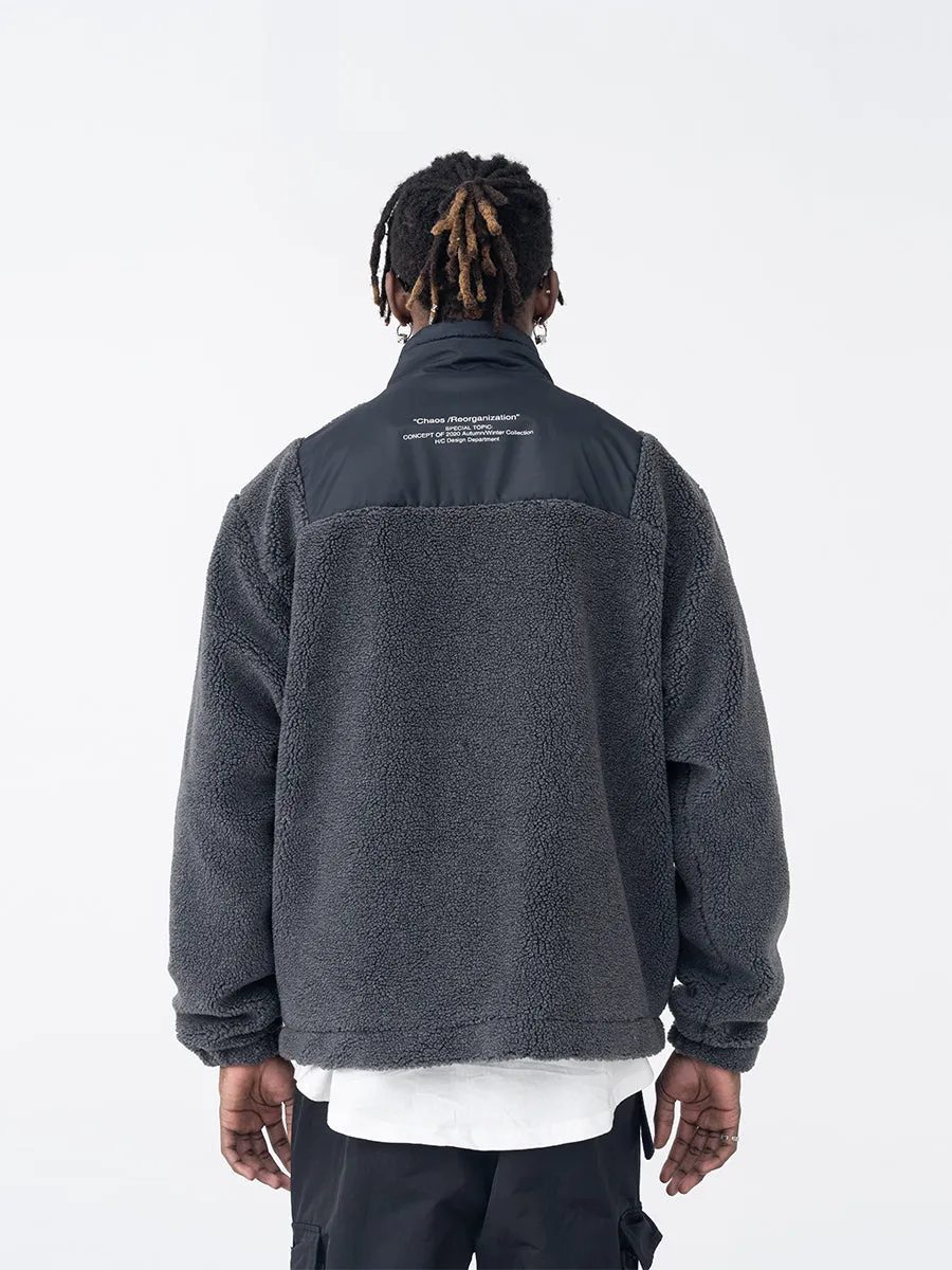 PVC Pocket Sherpa Jacket