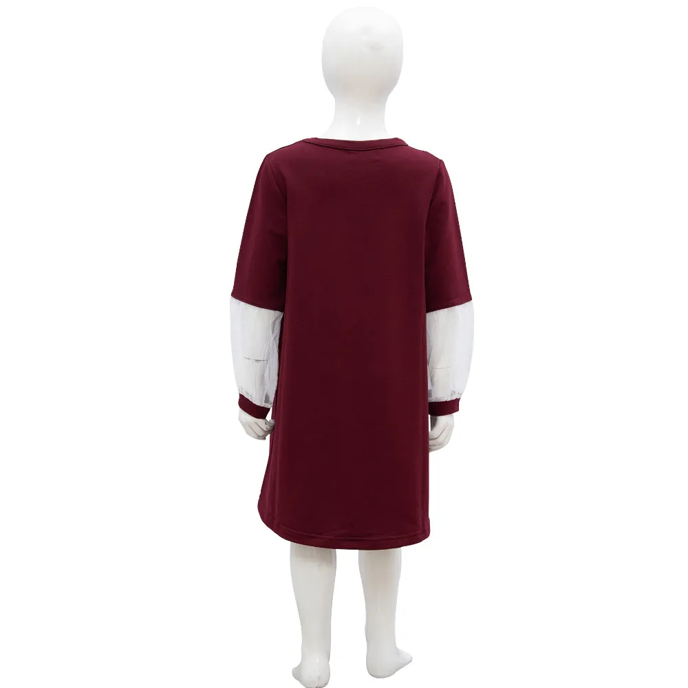 Qatar Bordeaux Dress