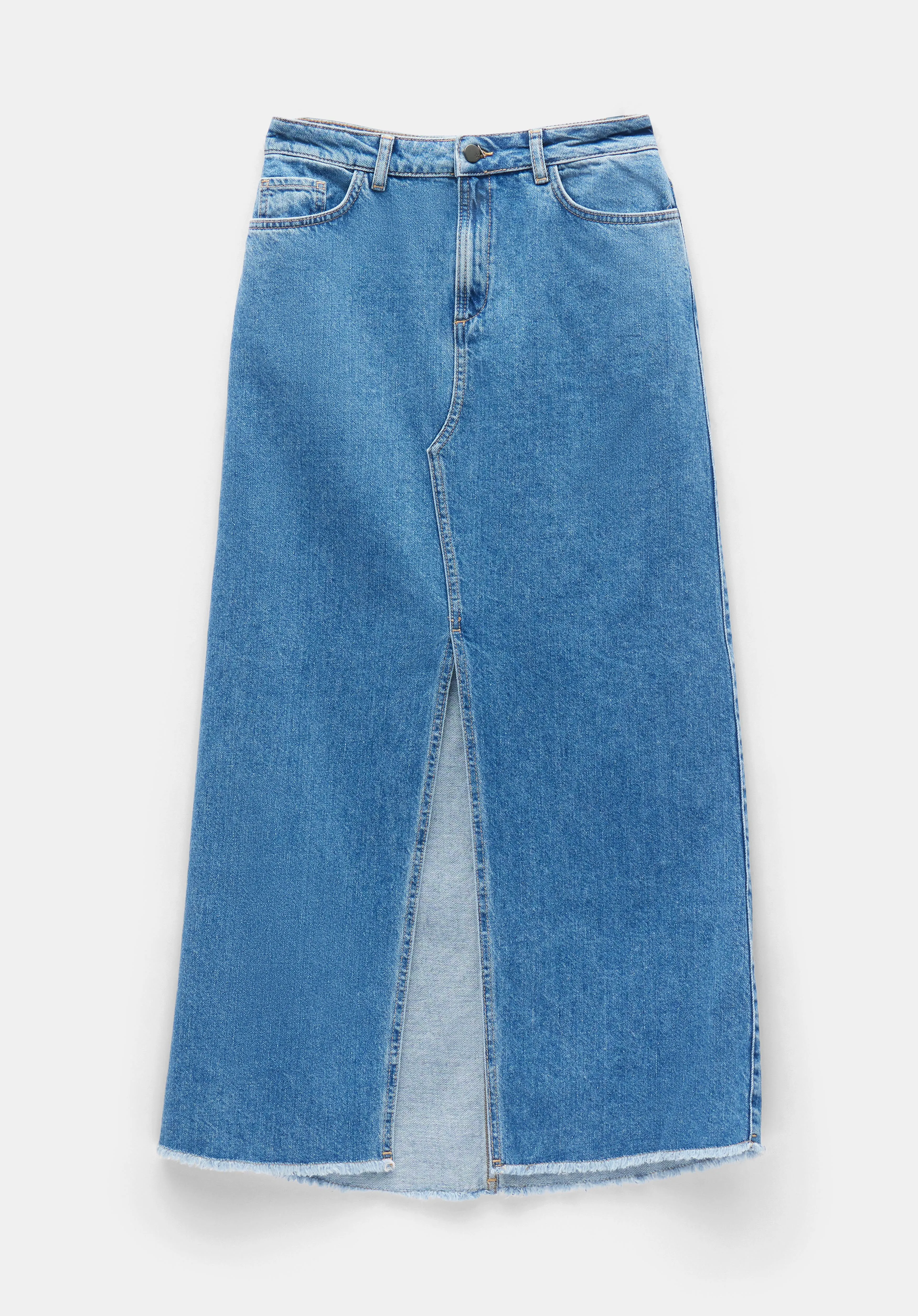 Rachelle Denim Maxi Skirt