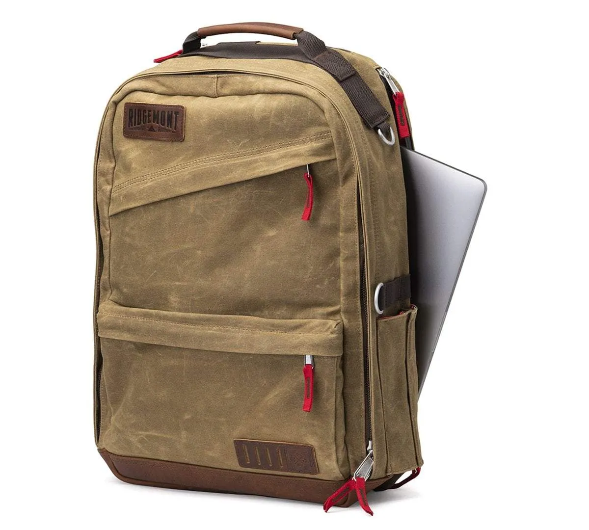 Ranger Backpack - Brown/Red