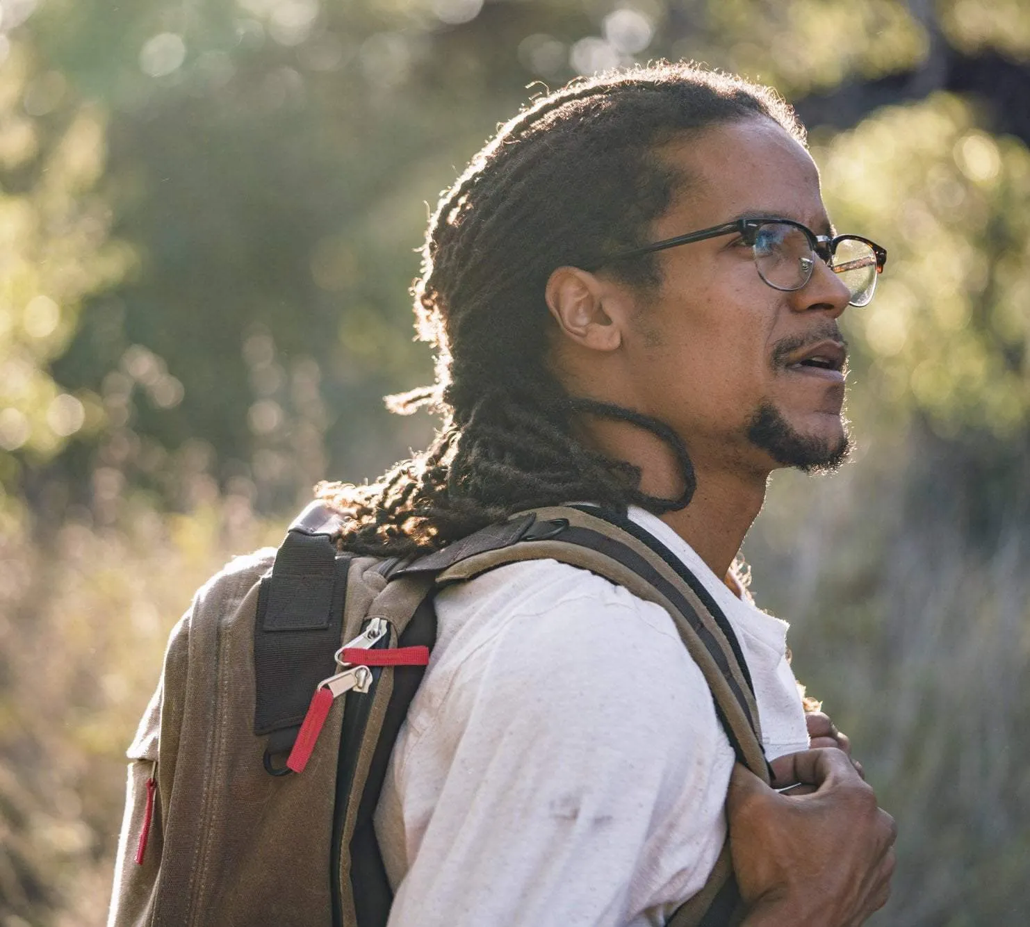 Ranger Backpack - Brown/Red