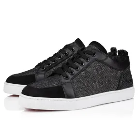 Rantulow Orlato Sneakers - Veau velours, linen and calf leather - Black - Men