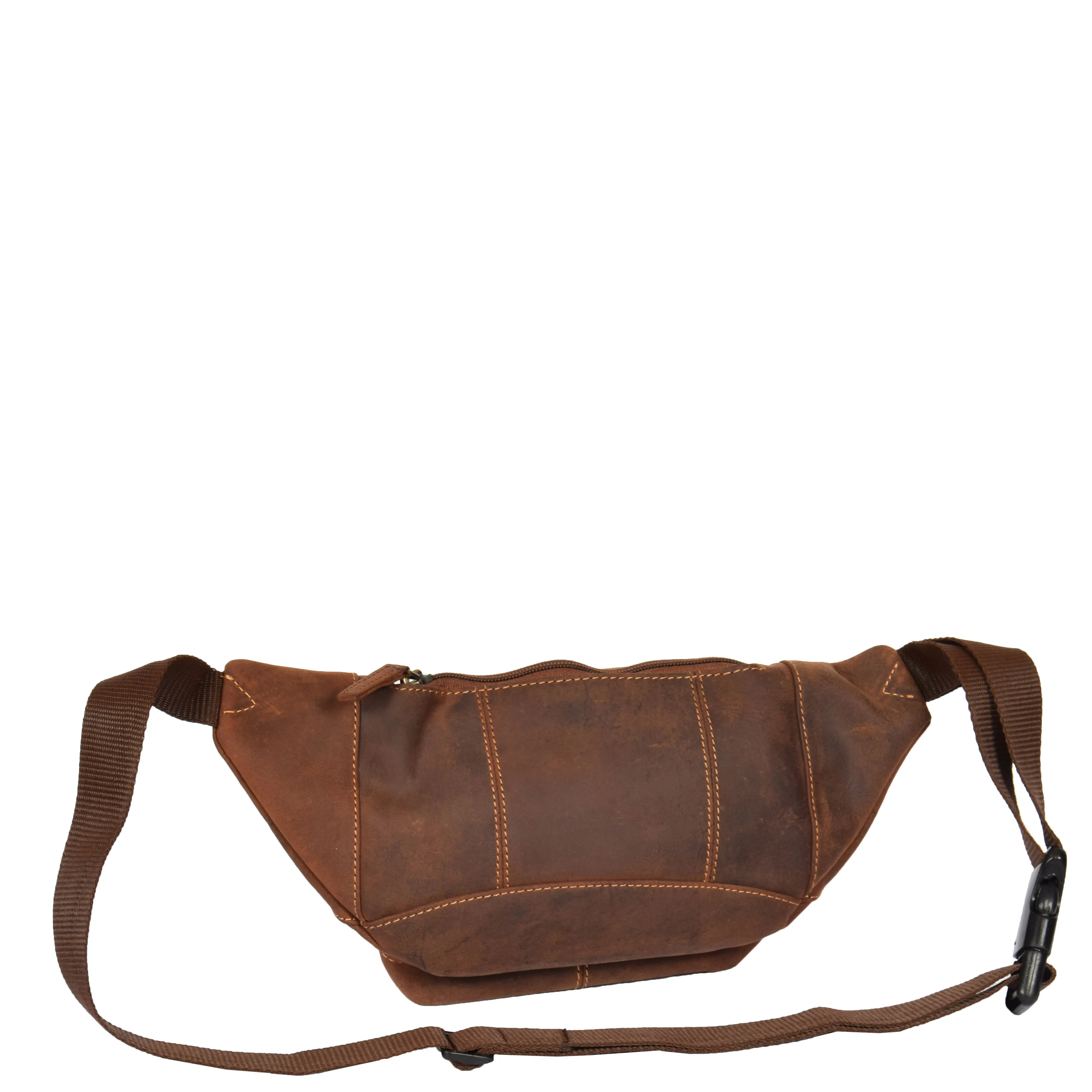 Real Leather Bum Bag Barcelona Oil Tan