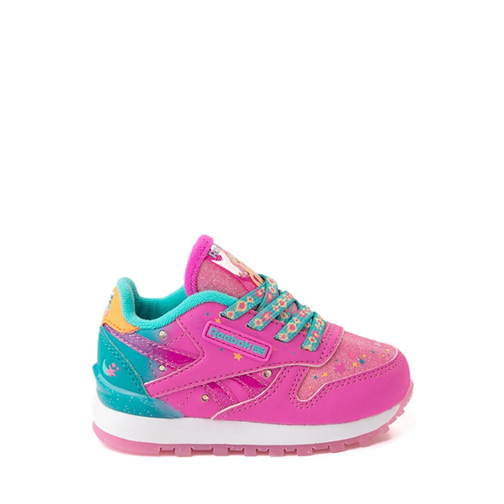 Reebok x My Little Pony Sunny Starscout Classic Leather Step 'n' Flash Athletic Shoe - Baby / Toddler - Laser Pink / T