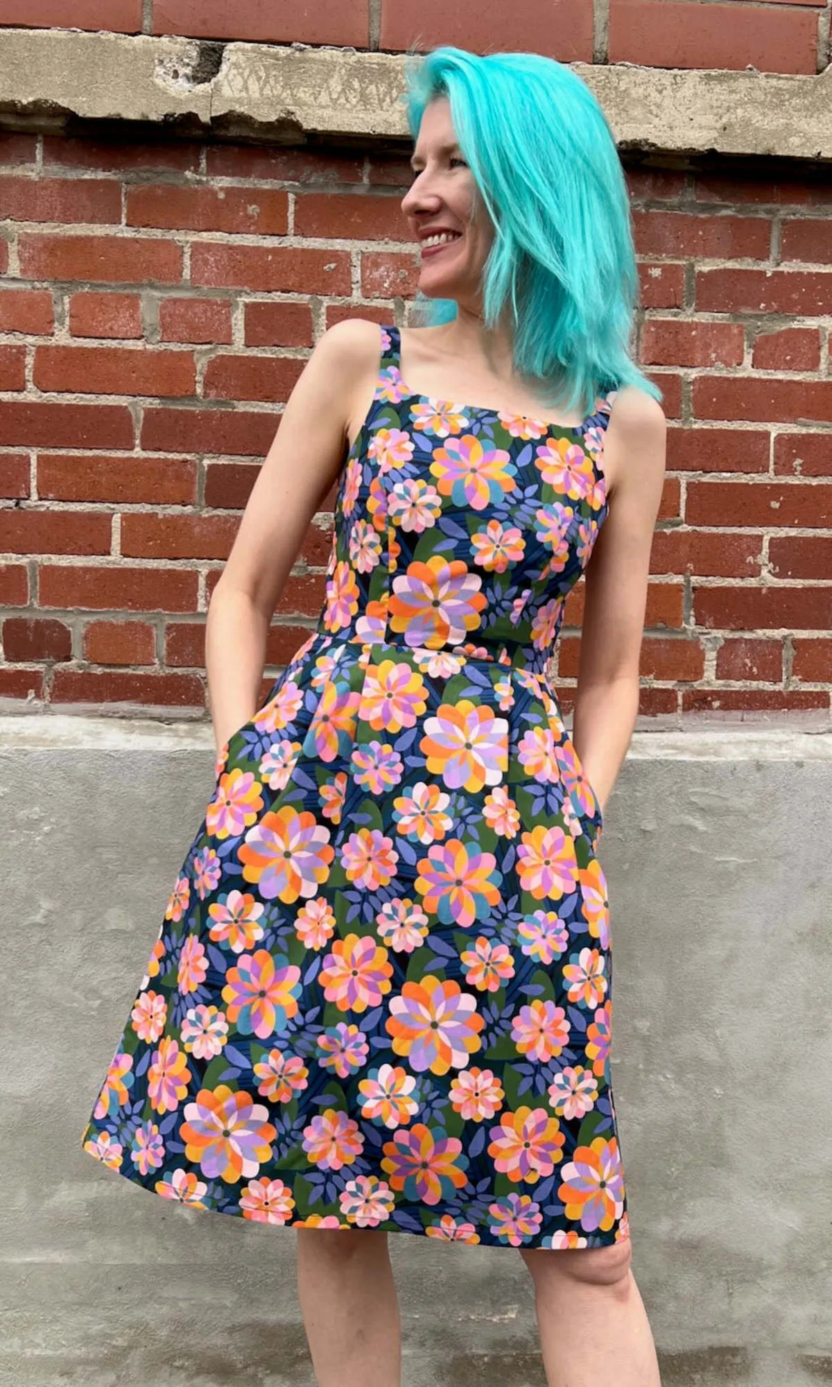 Reedbird Dress - Sunset