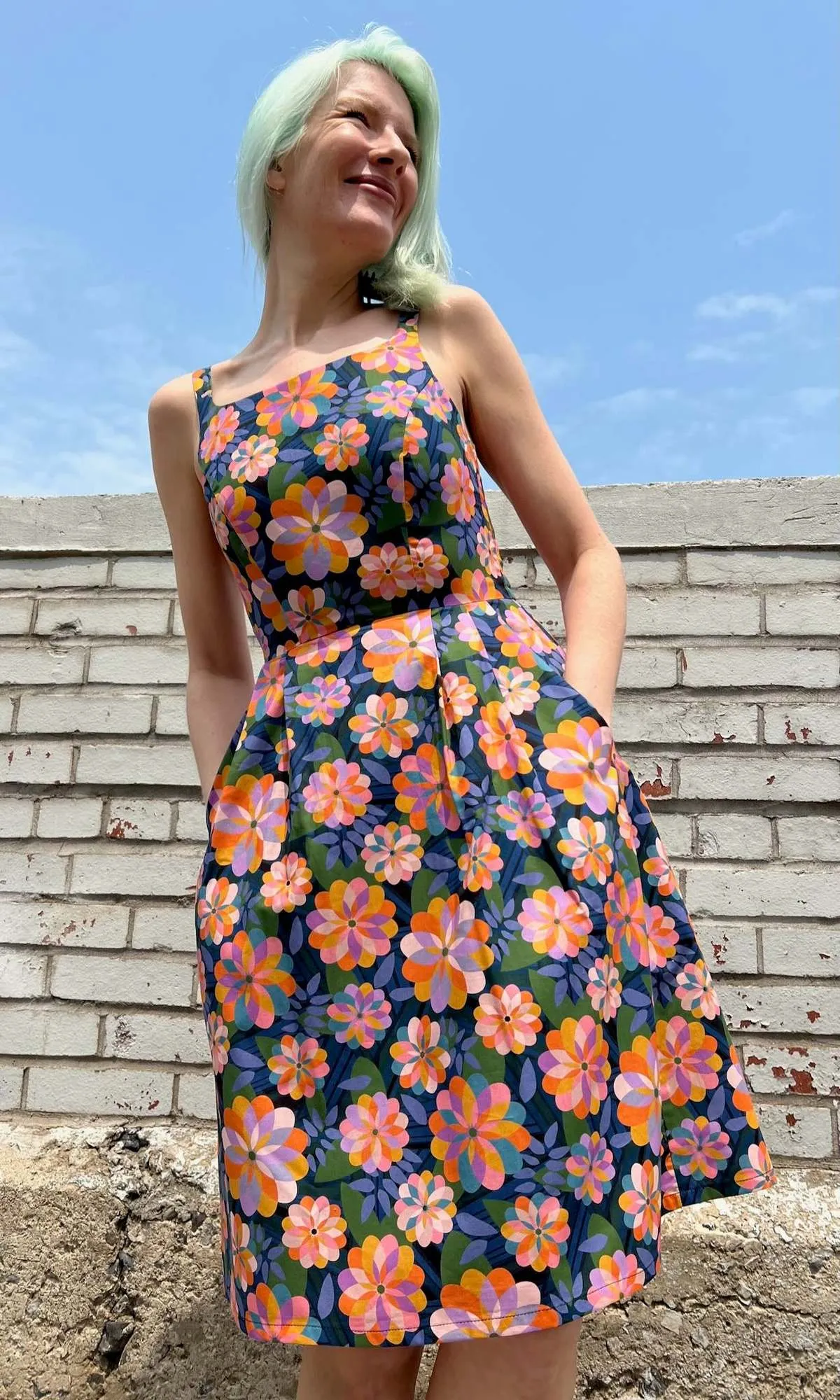 Reedbird Dress - Sunset