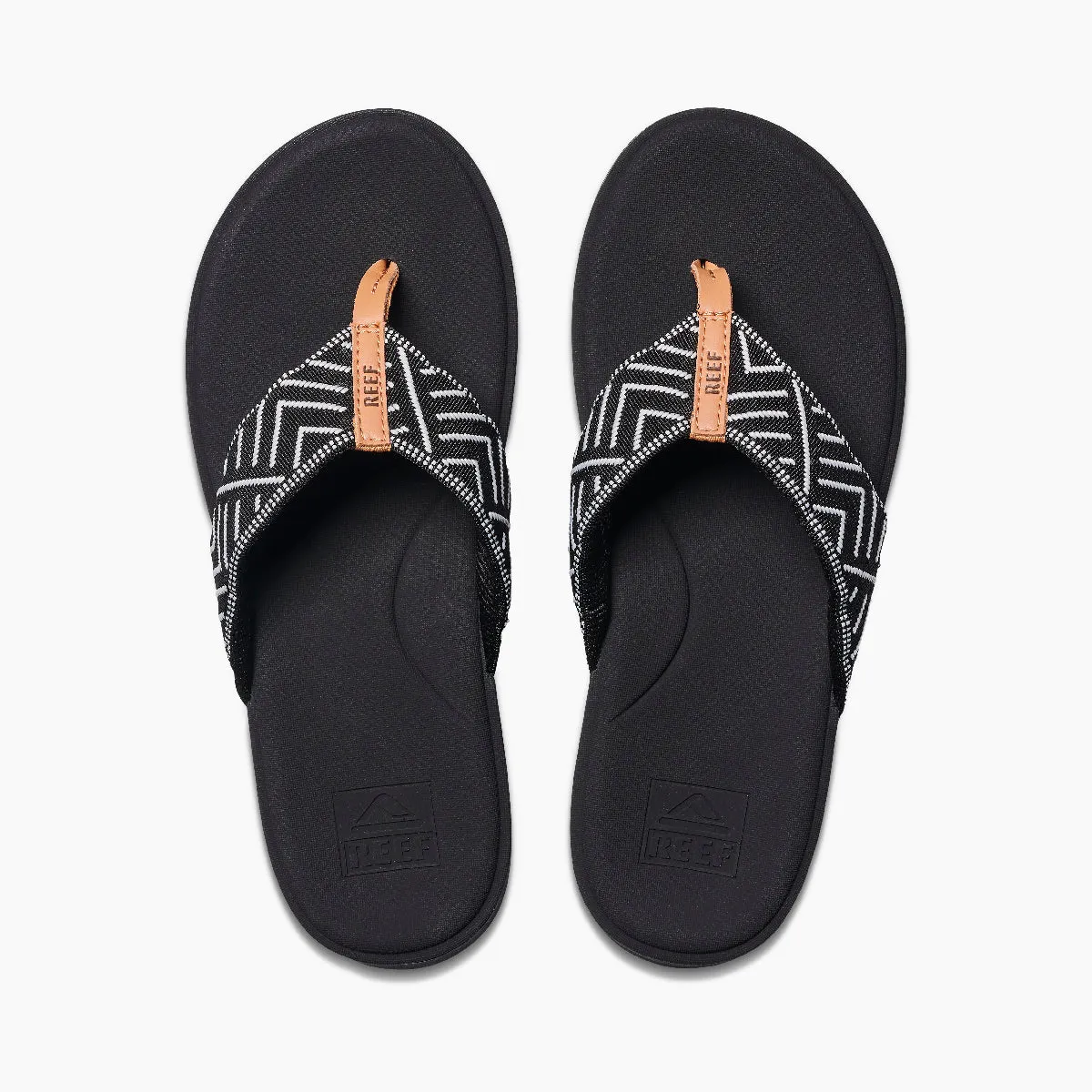 Reef Cushion Cloud Tx Women's Essential Sandals - Black Geo