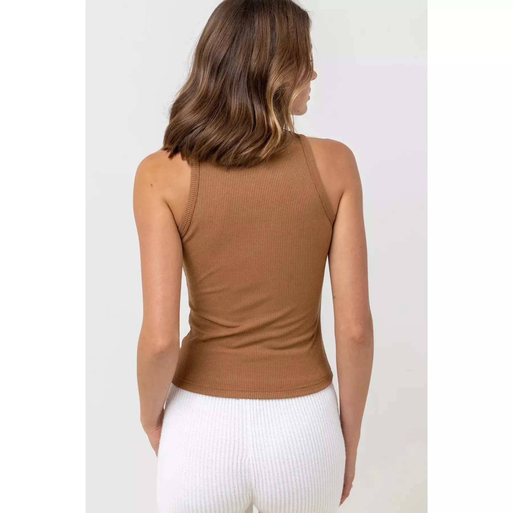 Rhythm Classic Tank Top - Caramel