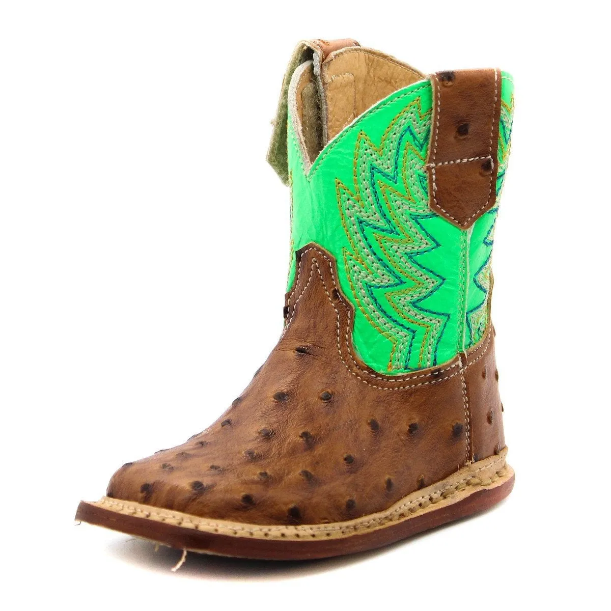 Roper Ostrich Print Cowbaby Boot