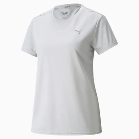 RUN FAVOURITE Short Sleeve Women's Running Tee | Gray Violet-Intense Red | PUMA Shop All Puma | PUMA 