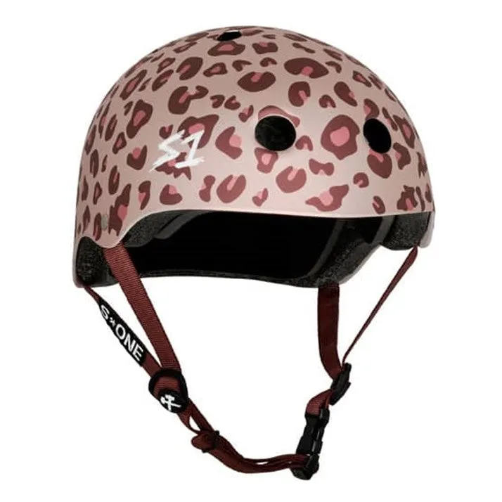 S1 Lifer Light Pink Cheetah Helmet - Certified