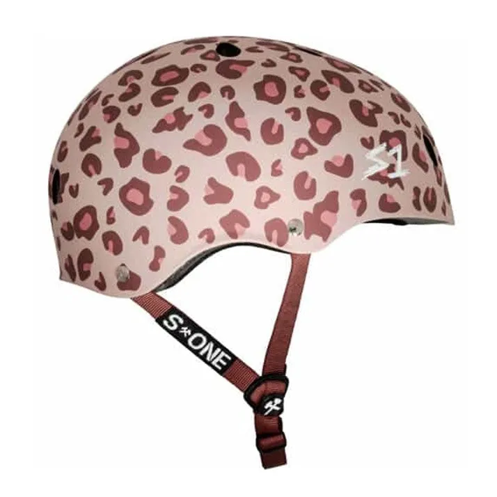 S1 Lifer Light Pink Cheetah Helmet - Certified