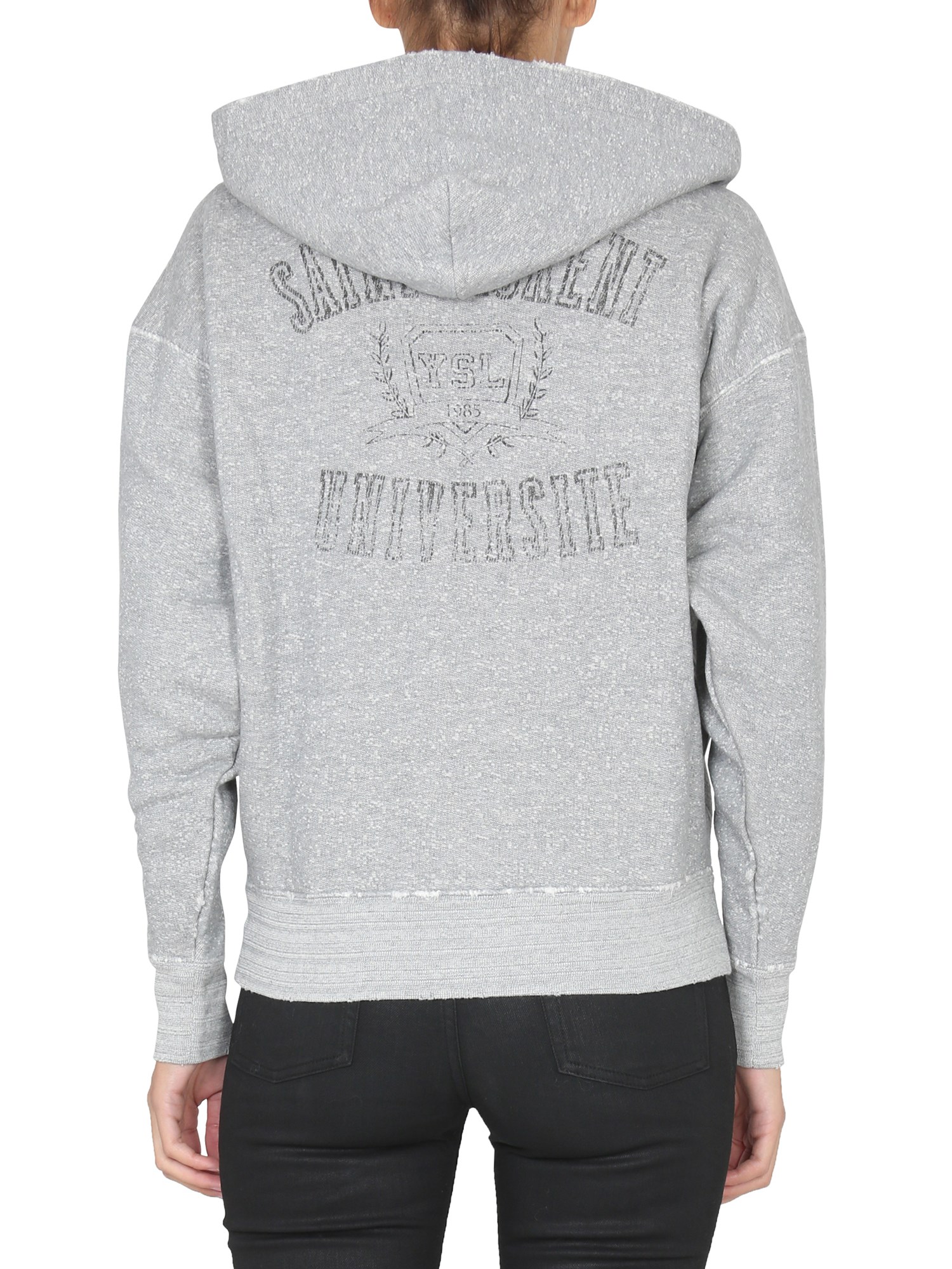 SAINT LAURENT    COTTON HOODIE