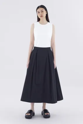 Savana Box-Pleat Skirt