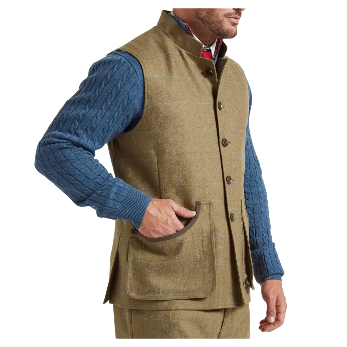 Schoffel Holcot Tweed Waistcoat