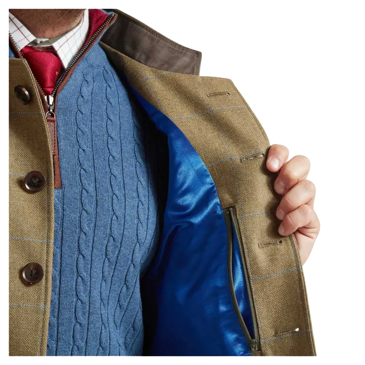 Schoffel Holcot Tweed Waistcoat