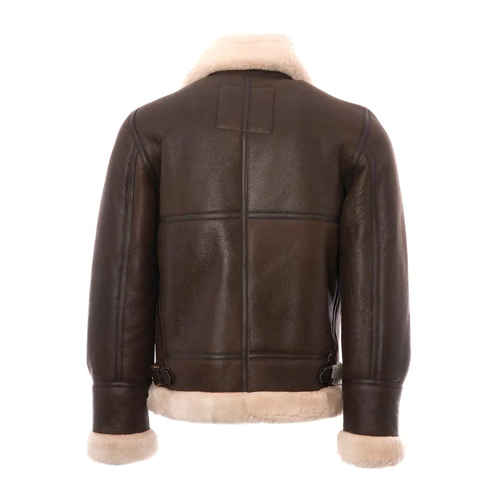 SCHOTT NYC LC1259 Bombardier Leather Flying Jacket Brown