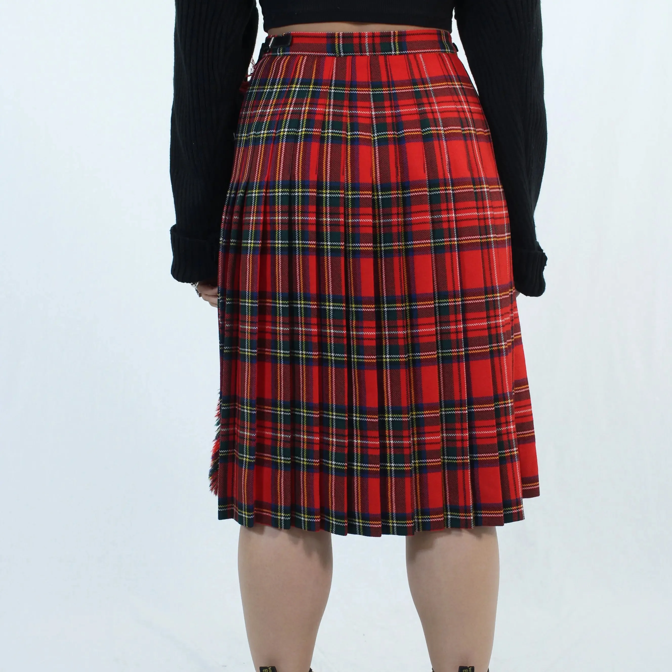 Scottish Tartan Skirt | ThriftTale