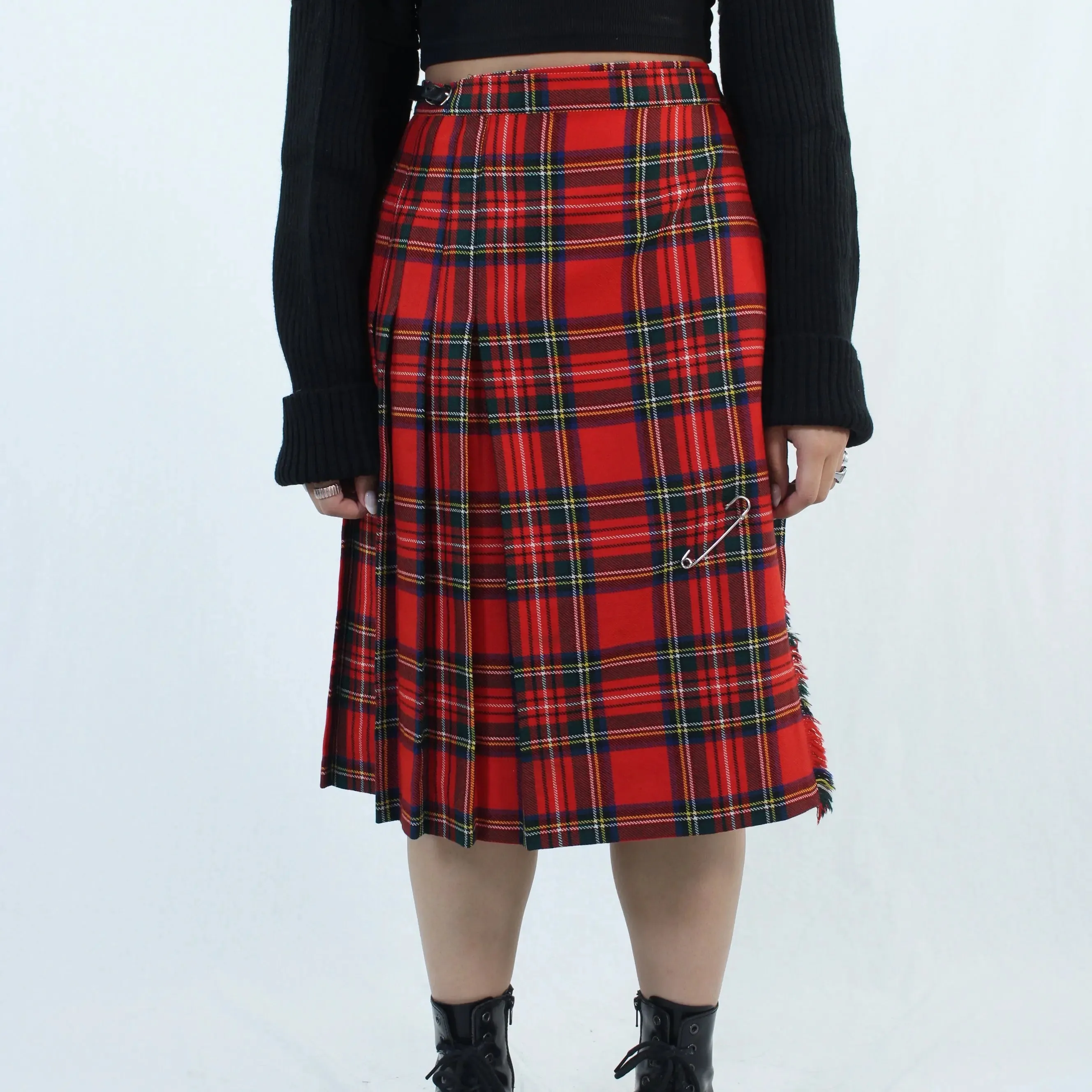 Scottish Tartan Skirt | ThriftTale