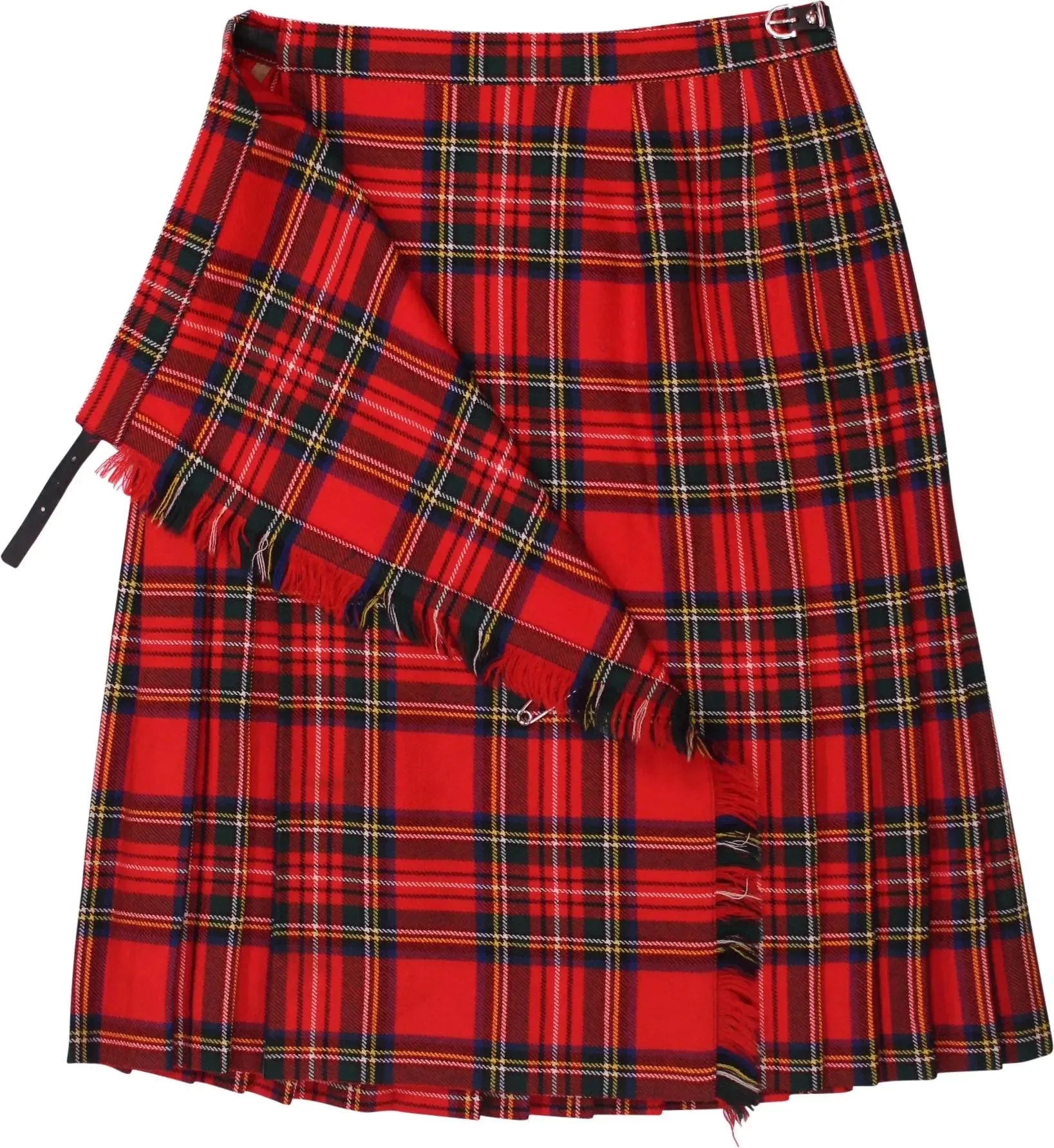 Scottish Tartan Skirt | ThriftTale