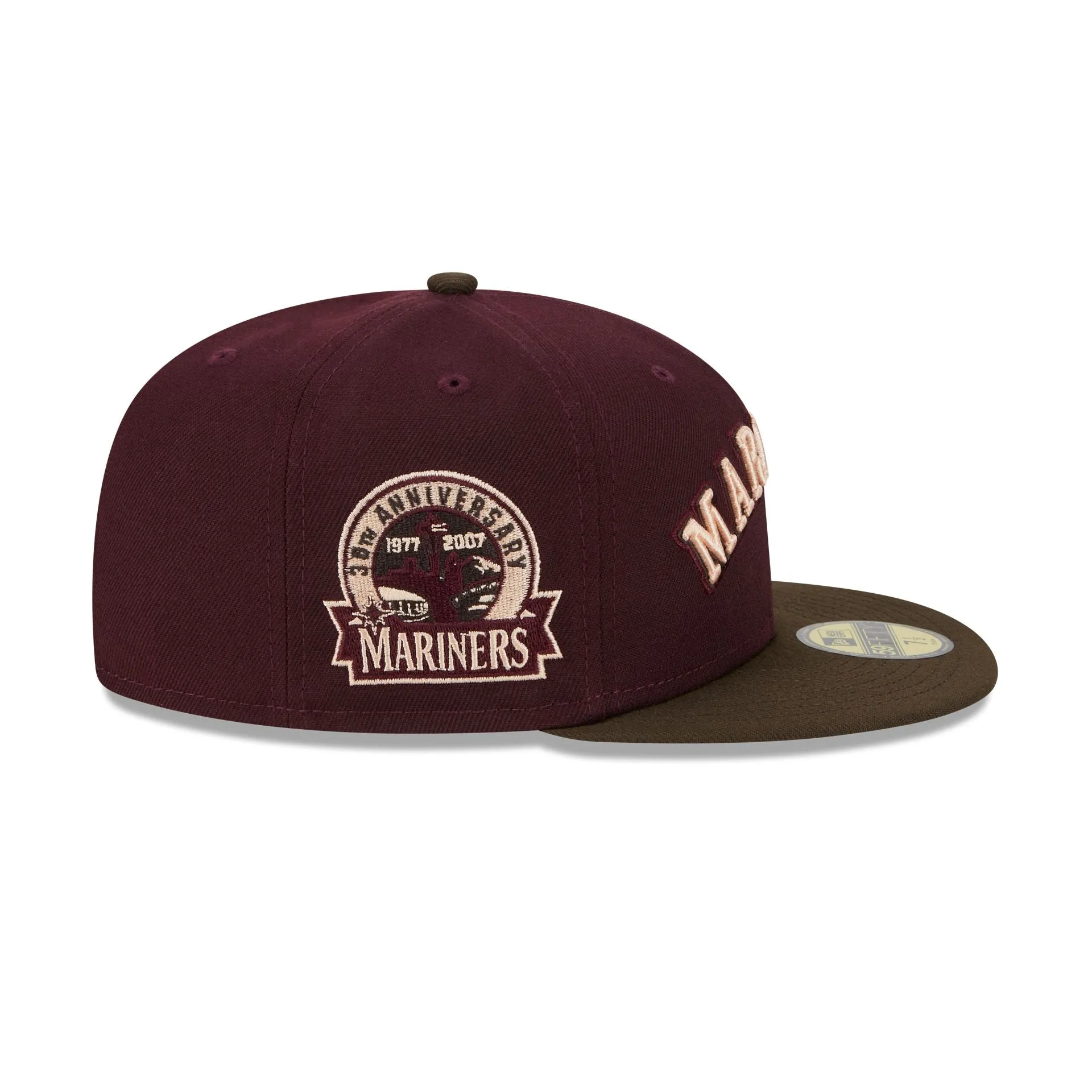 Seattle Mariners Berry Chocolate 59FIFTY Fitted Hat